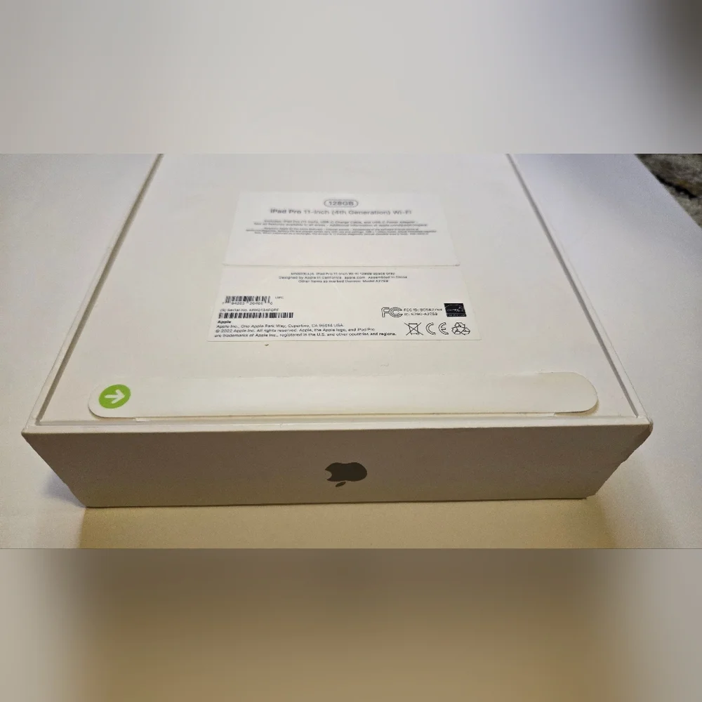 Apple Ipad pro 11-inch Wifi, 128gb Space grey Unopened Box NEW